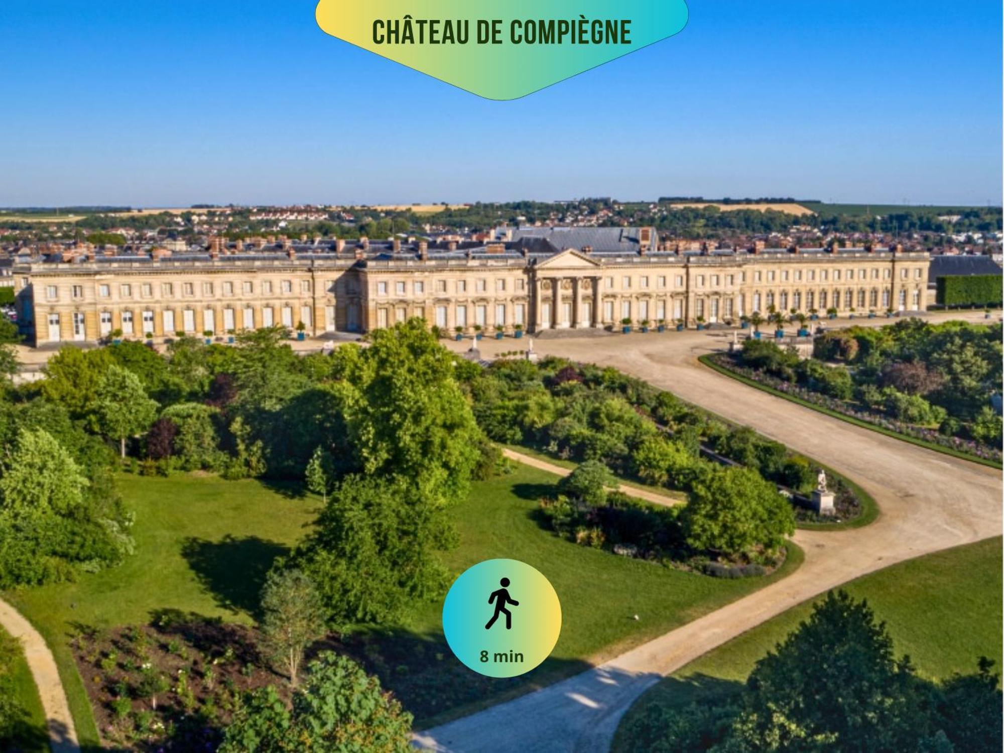 Le Corneille - Ideal Pros & Couples - Centre Historique - Chateau 5Min - Gare 10Min - Au Calme - Fibre 콩피에뉴 외부 사진